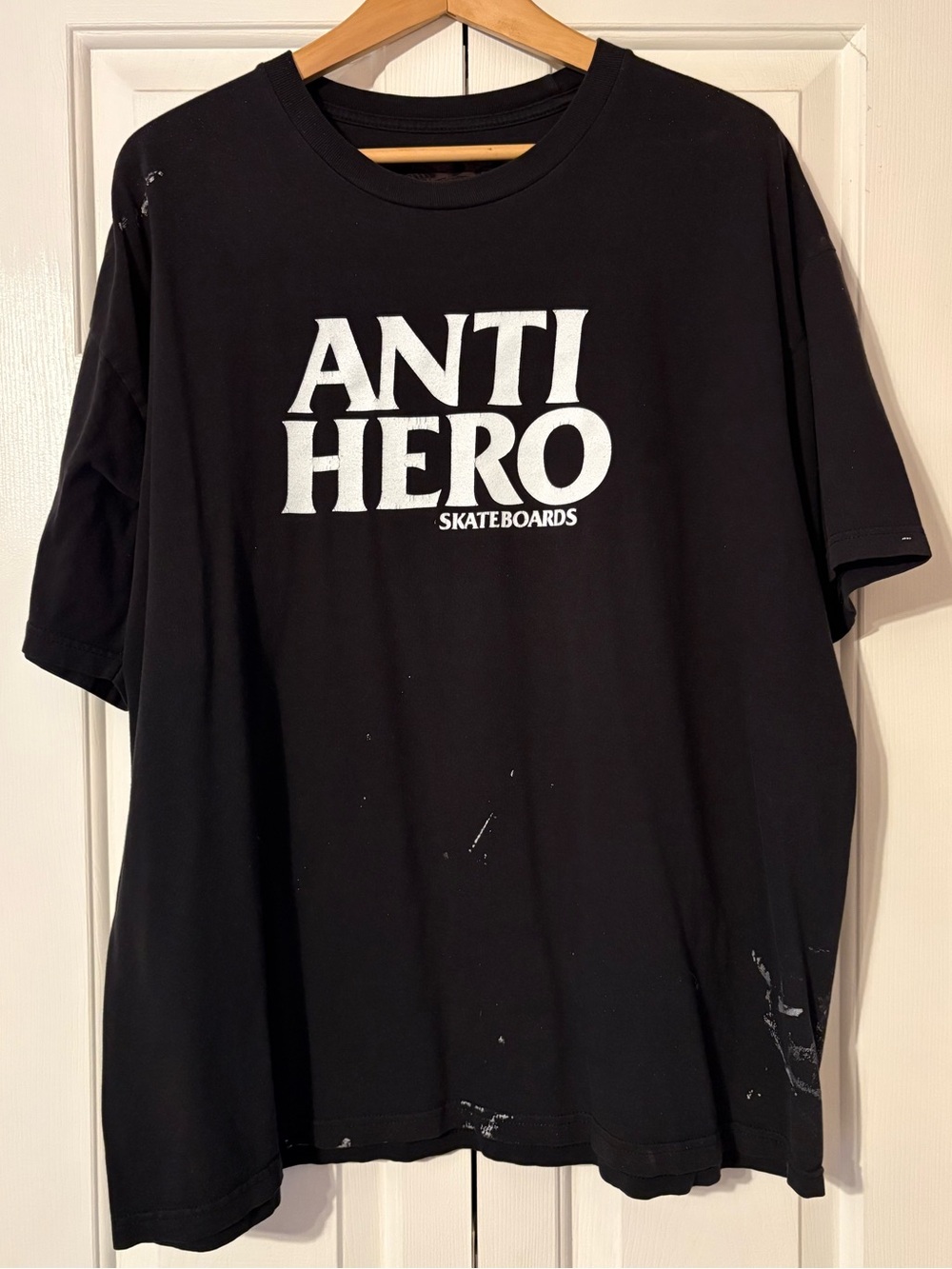 Anti Hero Skateboards Men's Black Logo T-Shirt - XL